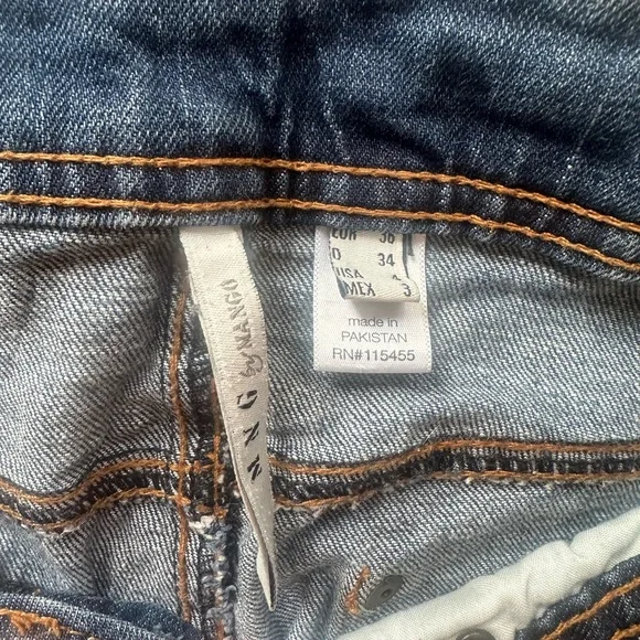 MNG by MANGO Blue Straight Leg Jeans with Classic Style - Picture 6 of 6